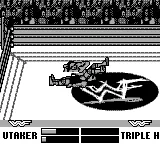 WWF War Zone gameplay screenshot on Game Boy