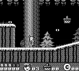 Yogi Bear's Gold Rush gameplay screenshot on Game Boy