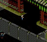 Arena gameplay screenshot on Game Gear