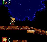 Asterix and the Great Rescue gameplay screenshot on Game Gear