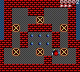 Boxxle gameplay screenshot on Game Gear