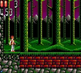 Bram Stoker's Dracula gameplay screenshot on Game Gear
