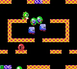 Bubble Bobble gameplay screenshot on Game Gear