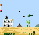 Choplifter III gameplay screenshot on Game Gear