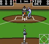 Clutch Hitter gameplay screenshot on Game Gear