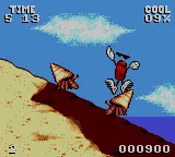 Cool Spot gameplay screenshot on Game Gear