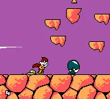 Cosmic Spacehead gameplay screenshot on Game Gear