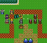 Crystal Warriors gameplay screenshot on Game Gear