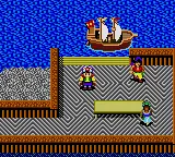 Defenders of Oasis gameplay screenshot on Game Gear