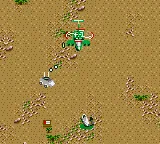 Desert Strike gameplay screenshot on Game Gear