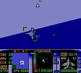F-15 Strike Eagle gameplay screenshot on Game Gear