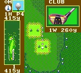 Fred Couples Golf gameplay screenshot on Game Gear