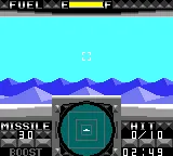 G-LOC: Air Battle gameplay screenshot on Game Gear