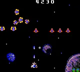 Galaga '91 gameplay screenshot on Game Gear