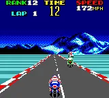 GP Rider gameplay screenshot on Game Gear