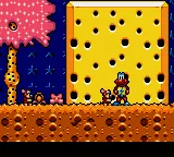 James Pond 3: Operation Starfish gameplay screenshot on Game Gear
