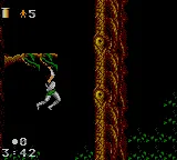 Journey from Darkness: Strider Returns gameplay screenshot on Game Gear