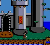 Mickey's Ultimate Challenge gameplay screenshot on Game Gear