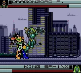 Mighty Morphin Power Rangers gameplay screenshot on Game Gear