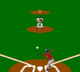 MLBPA Baseball gameplay screenshot on Game Gear