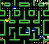 Ms. Pac-Man gameplay screenshot on Game Gear