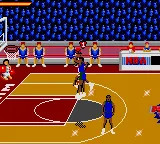 NBA Jam: Tournament Edition gameplay screenshot on Game Gear