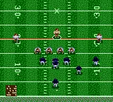 NFL Quarterback Club 96 gameplay screenshot on Game Gear