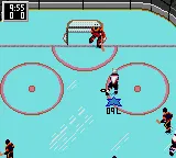 NHL Hockey gameplay screenshot on Game Gear