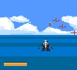 Panzer Dragoon Mini gameplay screenshot on Game Gear
