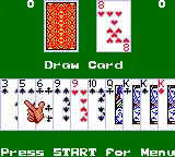 Poker Face Paul's Gin gameplay screenshot on Game Gear