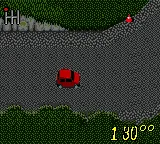 Power Drive gameplay screenshot on Game Gear