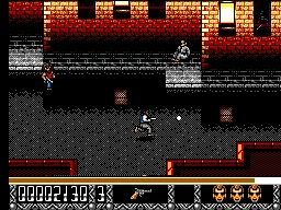 Predator 2 gameplay screenshot on Game Gear