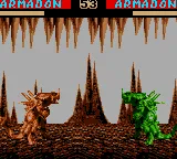 Primal Rage gameplay screenshot on Game Gear
