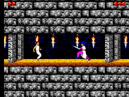 Prince of Persia gameplay screenshot on Game Gear