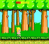 Revenge of Drancon gameplay screenshot on Game Gear