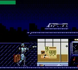 RoboCop versus The Terminator gameplay screenshot on Game Gear