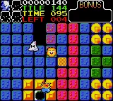 Slider gameplay screenshot on Game Gear