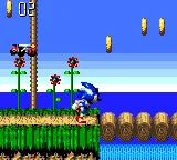 Sonic Blast gameplay screenshot on Game Gear