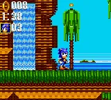 Sonic the Hedgehog: Triple Trouble gameplay screenshot on Game Gear