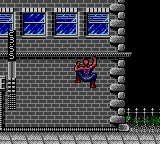 Spider-Man gameplay screenshot on Game Gear