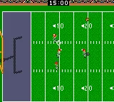 Sports Illustrated: Championship Football & Baseball gameplay screenshot on Game Gear