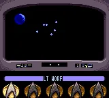 Star Trek: The Next Generation gameplay screenshot on Game Gear