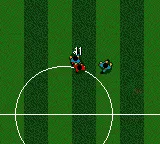 Striker gameplay screenshot on Game Gear