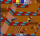 Super Off Road gameplay screenshot on Game Gear