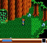 Sylvan Tale gameplay screenshot on Game Gear