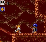 Tails Adventure gameplay screenshot on Game Gear