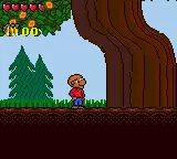 The Berenstain Bears' Camping Adventure gameplay screenshot on Game Gear