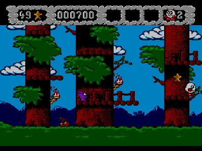 The Excellent Dizzy Collection gameplay screenshot on Game Gear