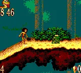 The Jungle Book gameplay screenshot on Game Gear