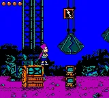The Simpsons: Bartman Meets Radioactive Man gameplay screenshot on Game Gear